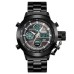 Годинник наручний чоловічий SKMEI 1515BK BLACK, годинник наручний електронний тактичний. Колір: чорний