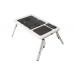 Складаний столик для ноутбука LD-09 E-Table, столик з охолодженням 2 USB кулера, Стіл підставка з вентиляцією