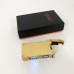 Дугова електроімпульсна запальничка із USB-зарядкою ліхтариком LIGHTER HL-437, Юсб запальничка. Колір: золотий