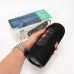 Портативна Bluetooth колонка TG341 зі шнурком, акумуляторна переносна колонка. Колір: чорний