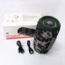 Bluetooth-колонка TG657 з RGB підсвічуванням 1500 mAh, Гучна блютуз колонка. Колір: камуфляж