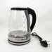 Електричний скляний чайник Rainberg RB-2250 з LED підсвічуванням 2200 Вт 1.8л, хороший електро чайник