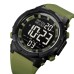 Годинник наручний чоловічий SKMEI 1845AG ARMY GREEN, армійський водостійкий тактичний годинник. Колір: зелений