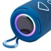 Bluetooth колонка портативна TG656 FM-радіо, потужна переносна акустична колонка. Колір: синій