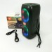 Портативна колонка TG333 2x5W з підсвічуванням RGB, акумуляторна колонка для музики. Колір: зелений