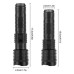 Ліхтарик PLD-H007 White Laser LED PM10-TG із вбудованим акумулятором PowerBank, Ліхтарик тактичний ручний