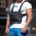 Тактична нагрудна сумка з Cordura 1000D, розгрузка чоловіча чорна