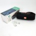 Портативна Bluetooth колонка TG341 зі шнурком, акумуляторна переносна колонка. Колір: чорний