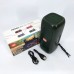 Портативна колонка TG333 2x5W з підсвічуванням RGB, акумуляторна колонка для музики. Колір: зелений