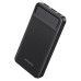 Power Bank Awei P5K 10000 mah Портативне зарядне УМБ 2xUSB чорний