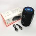 Bluetooth-колонка TG657 з RGB підсвічуванням 1500 mAh, Bluetooth колонка для гарної музики. Колір: чорний