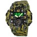 Годинник наручний чоловічий SKMEI 1965CMGN CAMO GREEN, військовий чоловічий наручний годинник зелений. Колір: камуфляж