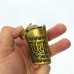 Турбо запальничка Герб України на ЖОВТОМУ тлі, запальничка сувенірна подарункова 319