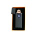 Електрозапальничка USB ZGP ABS, сенсорна електрична запальничка спіральна. Колір чорний