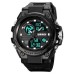 Годинник наручний чоловічий SKMEI 2031BK BLACK, чоловічий тактичний годинник, протиударний годинник. Колір: чорний