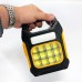 Ліхтар переносний JY-978D-LED+12COB, power bank, ліхтар світлодіодний прожектор. Колір: жовтий
