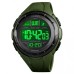 Годинник наручний чоловічий SKMEI 1656GN ARMY GREEN, годинник наручний електронний тактичний. Колір: зелений