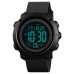 Годинник наручний чоловічий SKMEI 1426BKBK BLACK-BLACK, годинник тактичний протиударний. Колір: чорний