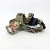 Ліхтар налобний 2130-T6 Military, акумуляторний 18650х2, zoom, зарядка micro USB, Головний ліхтарик