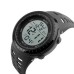 Годинник наручний чоловічий SKMEI 1167BK BLACK, армійський годинник протиударний. Колір: чорний