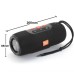 Портативна Bluetooth колонка TG341 зі шнурком, акумуляторна переносна колонка. Колір: чорний