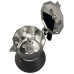 Гейзерна кавоварка Magio MG-1006 450 мл, Гейзер для кави, Кавоварка еспресо для плити