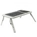 Складаний столик для ноутбука LD-09 E-Table, столик з охолодженням 2 USB кулера, Стіл підставка з вентиляцією