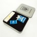 Дугова електроімпульсна запальничка USB Україна (металева коробка) HL-449. Колір: синій