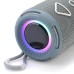 Bluetooth колонка портативна TG656 FM-радіо, Гучна блютуз колонка, Колонка для вечірки. Колір: сірий