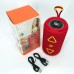 Bluetooth колонка портативна TG656 FM-радіо, акумуляторна колонка для музики. Колір: червоний