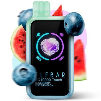 Elf Bar BC10000 Touch. Чорниця Кавун (Blueberry Watermelon)