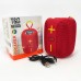 Портативна Bluetooth колонка TG658 8W з RGB підсвічуванням, колонка для вечірки. Колір: червоний