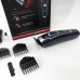 Машинка для стрижки GEMEI GM-6115, машинка для стрижки бездротова. Колір: синій