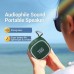 Портативна Bluetooth-колонка TG659 з ремінцем, Бездротова колонка портативна потужна. Колір: зелений