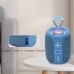 Портативна Bluetooth колонка TG658 8W з RGB підсвічуванням, акумуляторна переносна колонка. Колір: синій