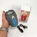 Портативна Bluetooth-колонка TG653 USB з ремінцем, гучна колонка для вечірки. Колір: сірий