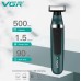 Електробритва VGR V-393 Shaver професійна водонепроникна, чоловіча машинка для гоління