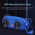 Портативна Bluetooth колонка TG534 SD IPX5 з ремінцем, портативна колонка блютус. Колір: синій