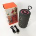 Bluetooth колонка портативна TG656 FM-радіо, Гучна блютуз колонка, Колонка для вечірки. Колір: сірий