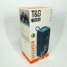 Портативна колонка Bluetooth TG654 8W з підсвічуванням, Акумуляторна колонка для музики. Колір: синій