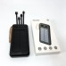 Power Bank Solar Smart 1015 зарядний пристрій на сонячній батареї 20000mAh з індикатором заряду Чорний