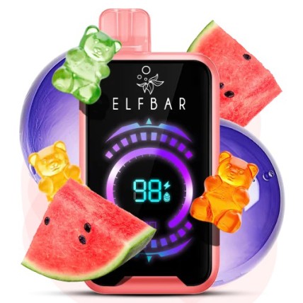 ELF BAR FS18000 5%. Кавунова жуйка (Watermelon Bubble Gum)