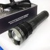 Ліхтар ручної моделі Police AK138-1 WHITE LASER LED PM60-TG 8х18650, USB-зарядка, Power Bank, зум