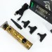 Машинка для стрижки волосся і бороди VGR V-097, Машинка для підстригання Окантувальна машинка. Колір: золотий