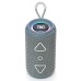 Bluetooth колонка портативна TG656 FM-радіо, Гучна блютуз колонка, Колонка для вечірки. Колір: сірий