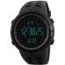 Годинник наручний чоловічий SKMEI 1251BK ALL BLACK, фірмовий спортивний годинник. Колір: чорний