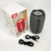 Портативна Bluetooth-колонка TG653 USB з ремінцем, гучна колонка для вечірки. Колір: сірий