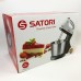 Міксер Satori SM-1920-GR, міксер 2в1, міксер 7 швидкостей, міксер планетарний комбайн, кухонний міксер