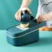 Тертка з контейнером Multi-purpose kitchen cutter зі змінними лезами та насадками