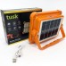 Потужний ліхтар - прожектор із сонячною панеллю та функцією Power bank Solar LED light 12000 mAH
